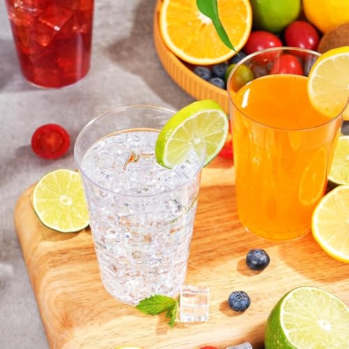 12 oz Clear Plastic Cups - 300 Count Disposable Drinking Cups, Party & Event Use - Variation: Clear-12oz 300Count