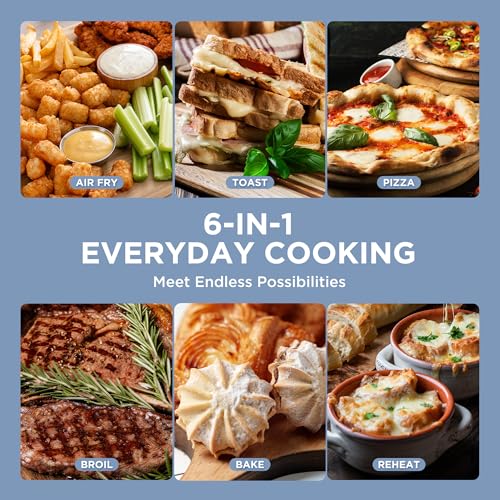 Midea Neo 21.1 Quarts Air Fryer Toaster Oven Combo - Stainless Steel