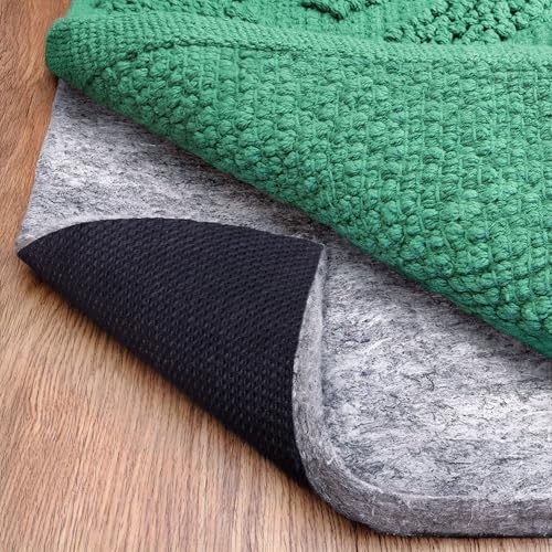 GATORGRIP Non-Slip Rug Pad - 8x10 Feet, 0.25 Inch Felt Cushion with Rubber Backing - Rectangular