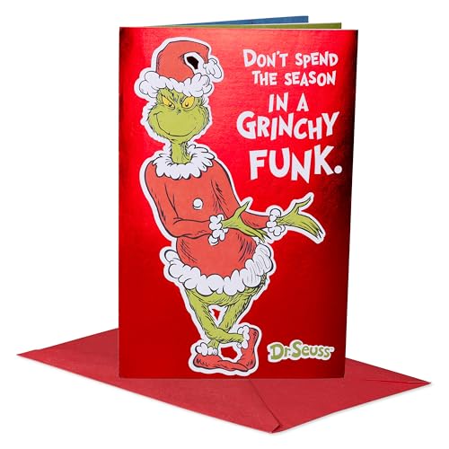 Grinch Christmas Card for Kids by American Greetings – The Grinchy Funk