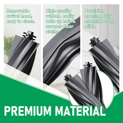 L10 Ultra Replacement Accessory Kit for Dreame Robot Vacuum - Rubber Brushes, Mop Pads, HEPA Filters