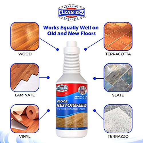 Clean-eez Ultimate Floor Restorer & Polish - Revitalize, Protect,