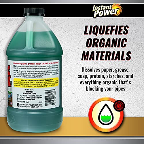 Instant Power Septic Shock Drain & Cesspool Cleaner 2L - 6 Pack