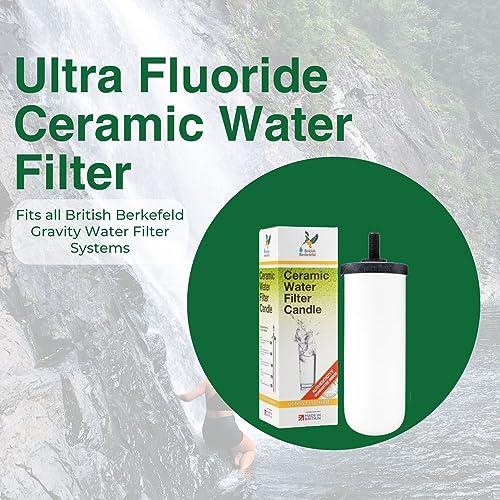 Ceramic Water Filter Cartridge for Gravity Systems - Fluoride & Heavy Metal Removal