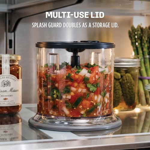 Ninja Express Chop Manual Food Processor 16oz Gray NJ100GR