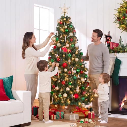 Best Choice Products 4.5ft Artificial Christmas Tree with LED