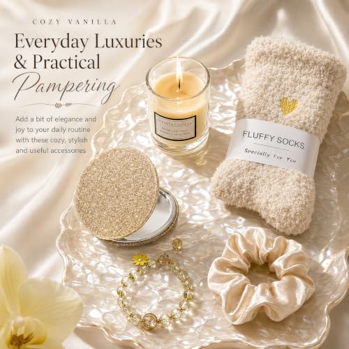 Exun Cozy Advent Calendar 2026 - 24 Days Christmas Countdown for Women & Teens