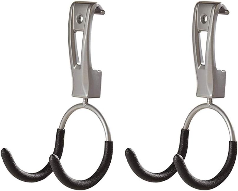 Rubbermaid Universal Garage Hook Organizers - Durable Metallic Design | 2-Pack for Efficient Storage