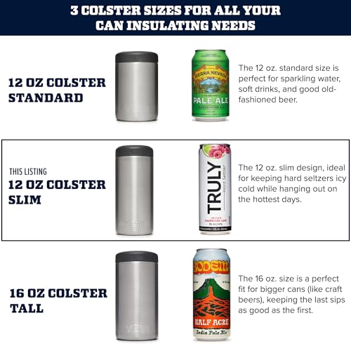 YETI Rambler 12 oz Slim Colster Insulator for Tropical Pink Cans - No Insert