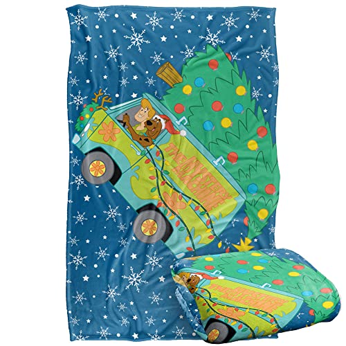 LOGOVISION 36x58 Oh Christmas Tree Silky Touch Soft Fleece Throw Blanket