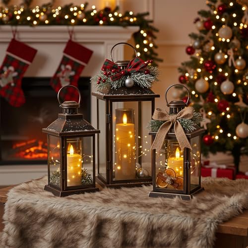 Raycare 7-Pack Grey Flameless Battery-Operated Candles with Remote & Timer