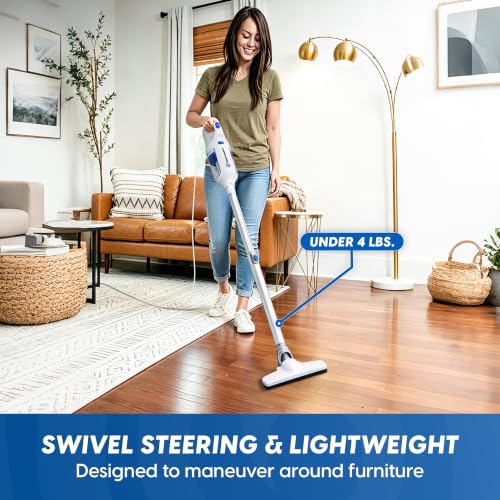 Vacmaster Corded 2-in-1 Stick Vacuum Cleaner Ultra-Lightweight & Versatile