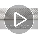 Beige & Cream Chenille Bath Mat Runner 24x48 Inches Non Slip Absorbent Bathroom Rug