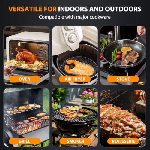 Wireless Meat Thermometer Digital 2-Probe Kit with App & Bluetooth