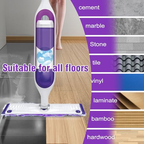 60 Pack Power Mop Refill Pads for Swiffer PowerMop Multi-Surface & Wood Mop - Compatible with DOCXCDO