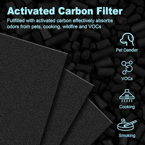 14 Piece Air Purifier Filter Replacement Set for Honeywell HPA300 Series