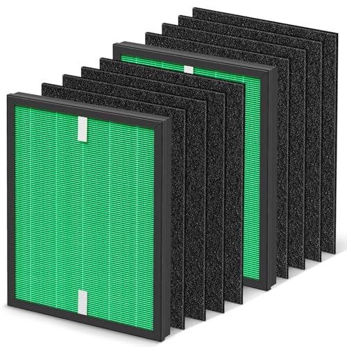Replacement Air Purifier Filters for Coway Airmega 150(W) 150(K) - HEPA & Activated Carbon Set