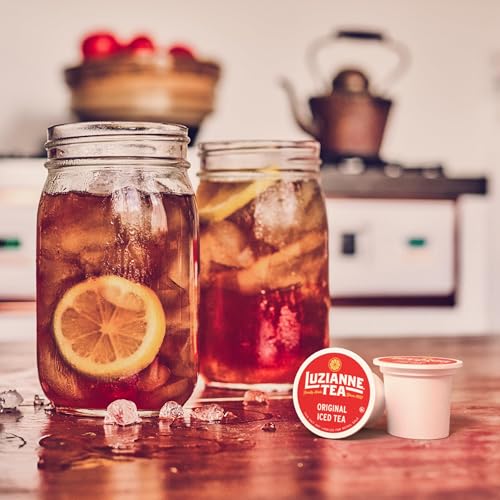 Luzianne Unsweetened Iced Tea Pods - Single Serve for Fresh Brewed Tea
