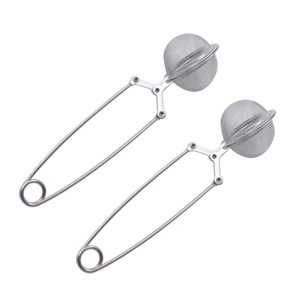 Zerodeko Stainless Steel Flour Spreader Screen 2-Pack Fine Mesh Strainers for Kitchen Baking Dusting Powdered Sugar Cocoa and Matcha 6.57 Inch Handheld Sifters
