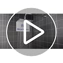 NearMoon 12 Inch Square Rain Shower Head - Matte Black, High Flow Stainless Steel Ceiling/Wall Mount