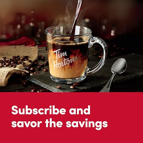 Tim Hortons Original Blend Medium Roast Coffee K-Cup Pods 100ct Compatible with Keurig