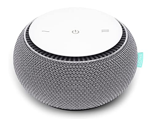 SNOOZ Cloud White Noise Sound Machine with Real Fan - Sleep Aid