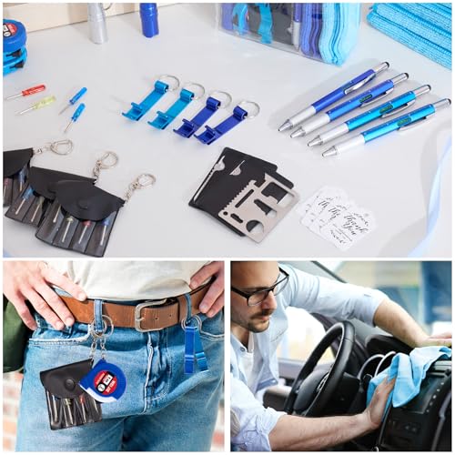 Baby Shower Prizes Set for Men - Blue 60PCS Gift Bundle for Winners