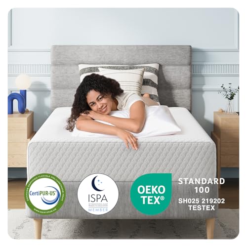 Avenco Twin Mattress 8 Inch Medium Firm Memory Foam in a Box