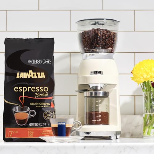 Lavazza Gran Crema Espresso Coffee Beans - 35.28 Oz Pack of 2, Dark Roast, Velvety Crema