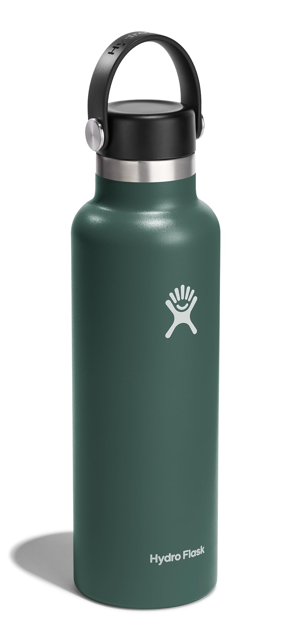 Hydro Flask Water Bottle - Insulated Stainless Steel - Non Spill, Leakproof in 21 Oz Fir Green