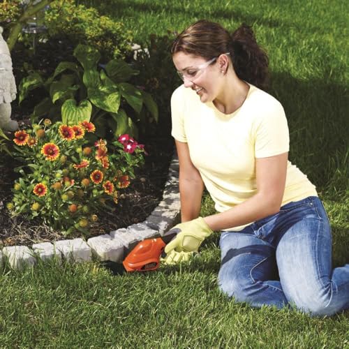 Cordless Shrub Trimmer and Grass Shear Combo - Orange, 3.6V