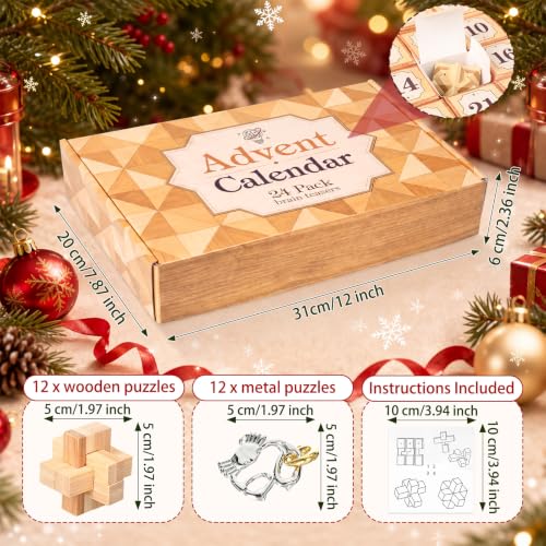 Jenaai Brain Teaser Advent Calendar 2026 – Fun Edition
