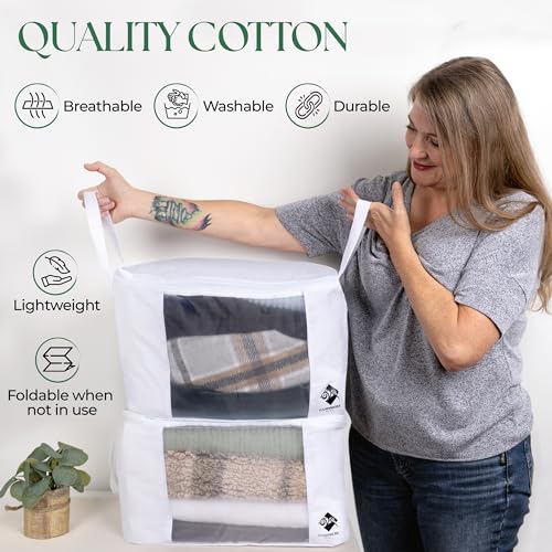Cashmere Sweater Storage Bags with Moth Protection Cedar - Single / 1
