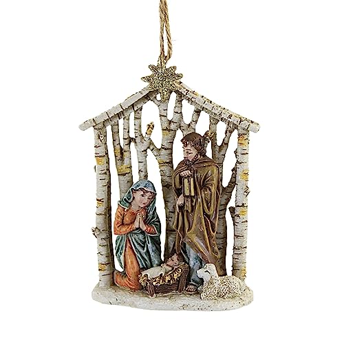 Kurt Adler Nativity Ornament – Holy Family Christmas Decor
