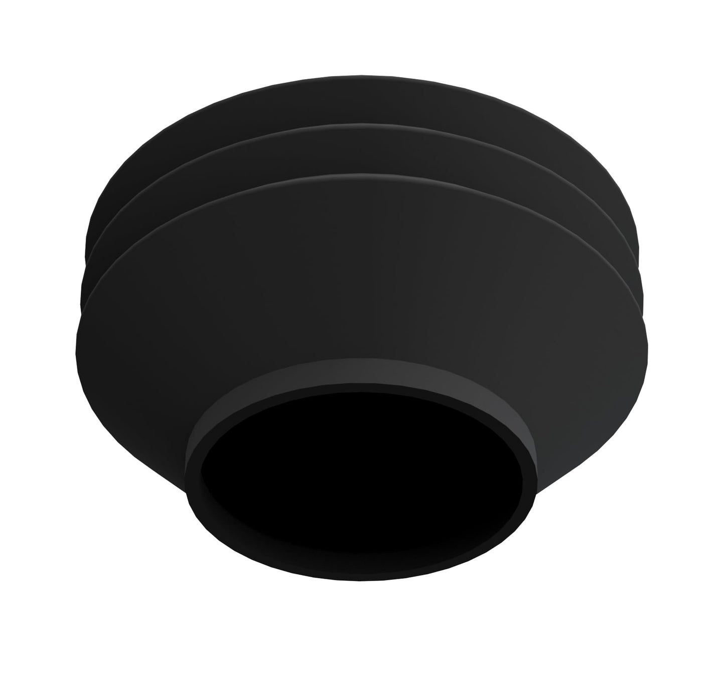Silicone Retention Bellow Compatible with Niche Zero/Duo Coffee Grinder - Black