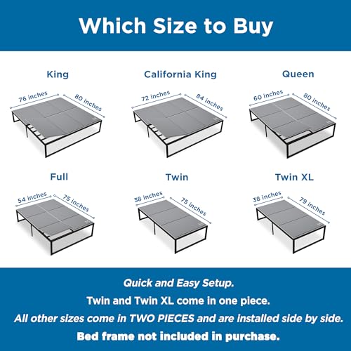 Twin Size Bunkie Board - Low Profile Under Mattress Support (38x75) - No Height Change