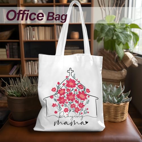 Mama Mom Tote Bag Birthday Gifts Canvas Bag, Reusable Shoulder Bags