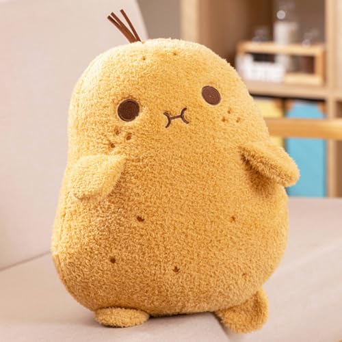 Cute Potato Plush Toy Kawaii Stuffed Animal Soft Stuffed Food Potato Plushie Pillow Toys Doll Kids Gifts 9 Inches