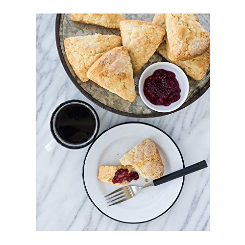Nordic Ware Scottish Scone & Cornbread Pan - Classic Variation, 8-Cavity Bakeware
