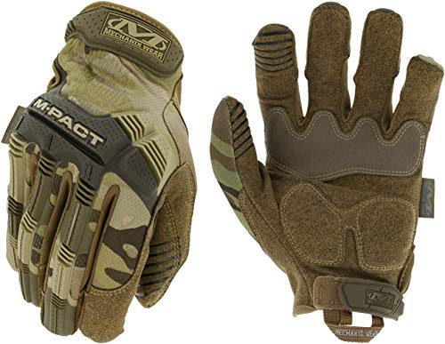 Mechanix Wear M-Pact Multicam Tactical Gloves Medium - Impact-Resistant Work & Combat Gloves