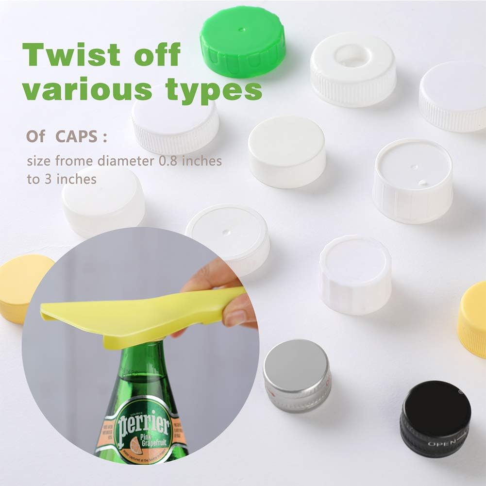 Skiennix Twist-Off Bottle Opener - Ergonomic Design for Seniors & Arthritis Relief