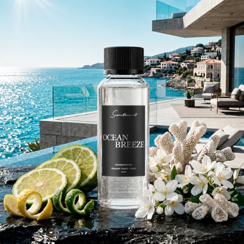 Scentiment Ocean Breeze Hotel Diffuser Oil 4.06 fl oz - Luxury Home Fragrance