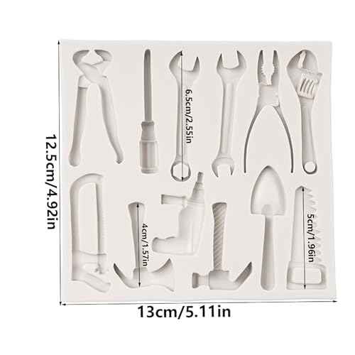 Construction Tools Fondant Silicone Molds Hand Tools Chocolate Mold For Cake Decoration Cupcake Topper Polymer Clay Chocolate Candy Sugar Craft Gum Paste