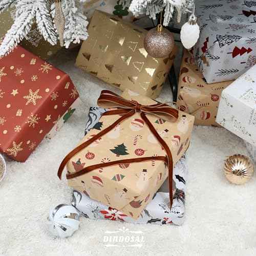 Brown Velvet Ribbon 3/8 Inch Single Face Dark Brown Thin Velvet Ribbon for Gift Wrapping, Christmas Decorations, Hair Bows, Spring, Handmade Cafts, Home Decor - 25 Yards