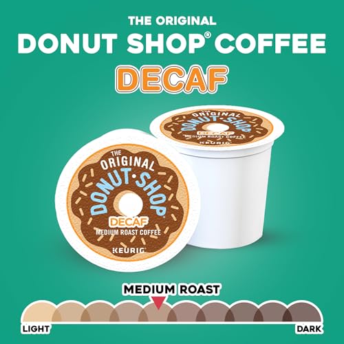 Decaf Coffee Pods - Medium Roast, 24 Count - Recyclable Single-Serve K-Cups