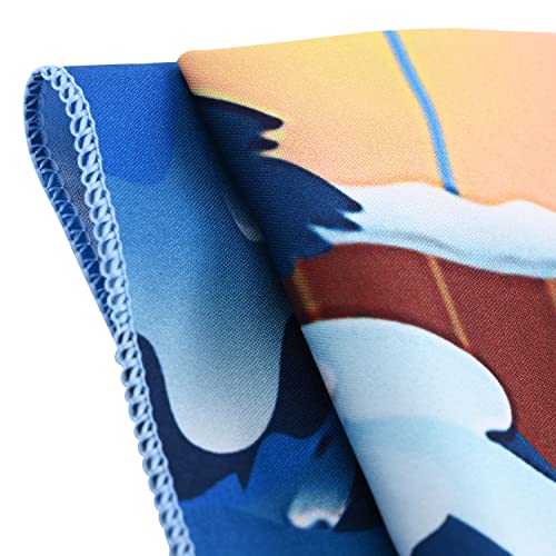 RosieLily Christmas Tapestry Wall Hanging, Winter Tapestry Deer Tapestry Snow Tapestry Santa Claus Xmas Holiday Wall Tapestry for Bedroom Living Room Dorm Wall Decor, Chirstmas Gift, 59" x 79" Inches