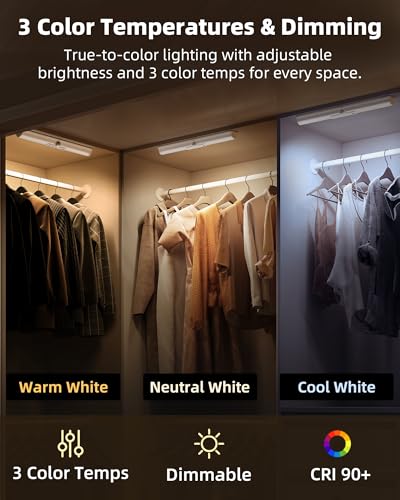 EZVALO 13-Inch Rechargeable Motion Sensor Closet Light - Variation 2
