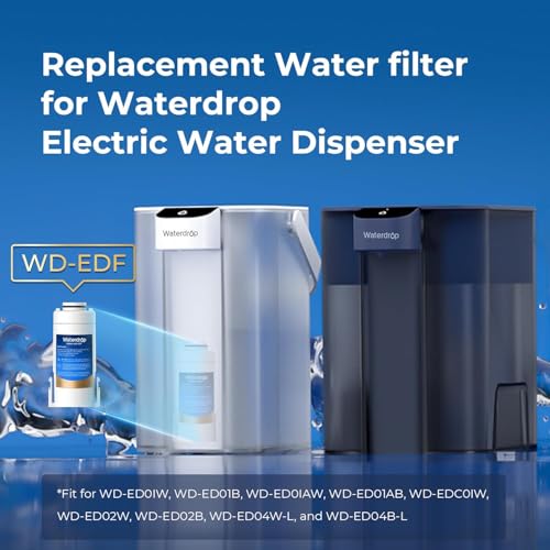 Waterdrop EDF Water Filter Replacement 2 Pack for ED01/ED02/ED04 - Variation 2
