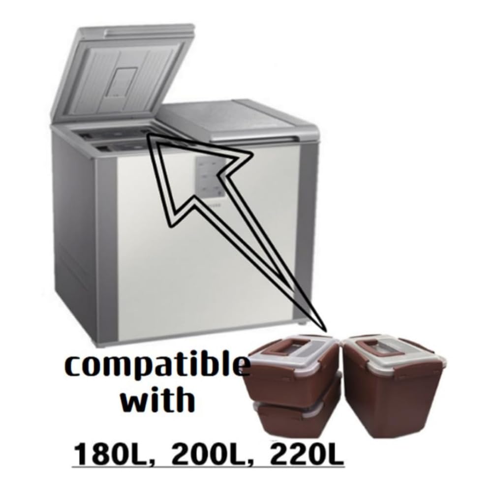 7L-1, 3.2L-2, Airtight Kimchi Container with Handle, Multi-Purpose Food Storage Box,Translucent lid container,Kimchi Fermentation container, fruit-pickle container Compatible with All Refrigerator