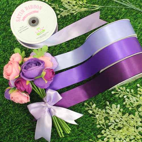 Creative Ideas Satin Single Face 1.5" Inch Ribbon x 50 Yards,for Gift Wrapping Crafts Wedding Decoration Bows Bouquet Floral Arrangement